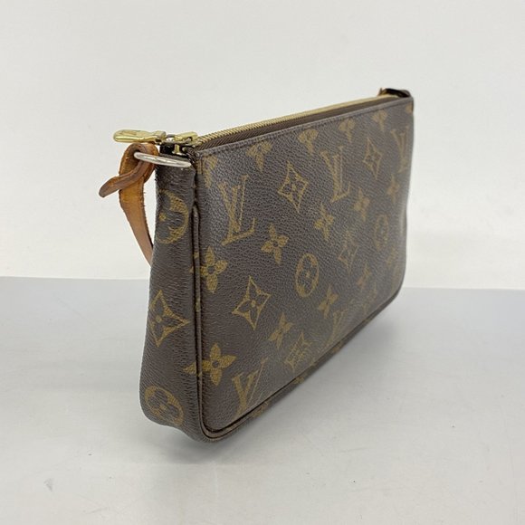 Louis Vuitton Pouch Monogram Pochette Accessoires M51980 Brown Women's - Picture 2 of 11